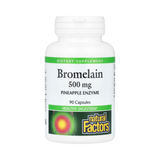 Natural Factors, Bromelain, 500 Mg, 90 Capsules