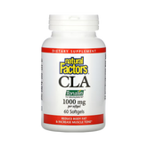 Natural Factors, CLA, 1,000 Mg, 60 Softgels