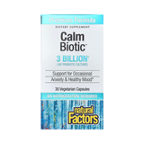 Natural Factors, Calm Biotic, 3 Billion, 30 Vegetarian Capsules