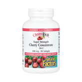 Natural Factors, Cherry Rich, Super Strength Cherry Concentrate, 500 Mg, 90 Softgels