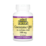 Natural Factors, Coenzyme Q10, 100 Mg, 30 Softgels