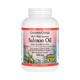 Natural Factors, Complete Omega, 100% Wild Alaskan Salmon Oil, 1,300 Mg, 180 Enteripure Softgels