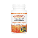 Natural Factors, CurcuminRich, Double Strength Theracurmin, 120 Vegetarian Capsules