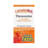 Natural Factors, CurcuminRich, Theracurmin, 120 Vegetarian Capsules