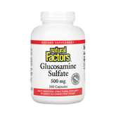 Natural Factors, Glucosamine Sulfate, 500 Mg, 360 Capsules