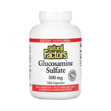 Natural Factors, Glucosamine Sulfate, 500 Mg, 360 Capsules