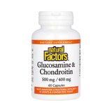 Natural Factors, Glucosamine & Chondroitin, 60 Capsules