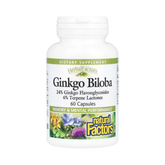 Natural Factors, HerbalFactors, Ginkgo Biloba, 60 Capsules