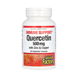 Natural Factors, Immune Support, Quercetin, 500 Mg, 60 Vegetarian Capsules
