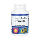Natural Factors, Liver Health Formula, 60 Vegetarian Capsules