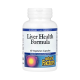 Natural Factors, Liver Health Formula, 60 Vegetarian Capsules