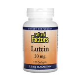 Natural Factors, Lutein, 20 Mg, 120 Softgels