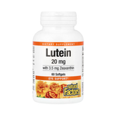 Natural Factors, Lutein, 20 Mg, 60 Softgels