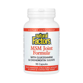 Natural Factors, MSM Joint Formula with Glucosamine & Chondroitin Sulfate, 90 Capsules