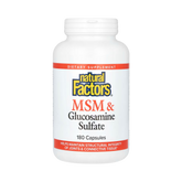 Natural Factors, MSM & Glucosamine Sulfate, 180 Capsules