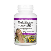 Natural Factors, MultiFactors, Women's 50+, 90 Vegetarian Capsules