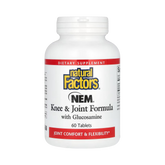 Natural Factors, NEM, Knee & Joint Formula with Glucosamine, 60 Tablets