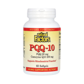 Natural Factors, PQQ-10, 60 Softgels