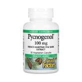 Natural Factors, Pycnogenol, 100 Mg, 30 Vegetarian Capsules