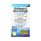 Natural Factors, RxOmega-3 with Vitamin D3, Ultra Strength, 2,150 Mg, 150 Softgels