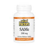 Natural Factors, SAMe, 200 Mg, 30 Slow Release Tablets