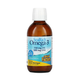 Natural Factors, SeaRich Omega-3 with Vitamin D3, Delicious Lemon Meringue, 6.76 Fl Oz