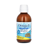 Natural Factors, SeaRich Omega-3 with Vitamin D3, HI Potency, Delicious Lemon Meringue, 6.76 Fl Oz
