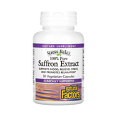 Natural Factors, Stress-Relax, 100% Pure Saffron Extract, 30 Vegetarian Capsules