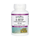 Natural Factors, Stress-Relax, 5-HTP, 50 Mg, 60 Time Release Caplets
