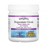 Natural Factors, Stress-Relax, Magnesium Citrate, Berry Drink Mix, 8.8 Oz