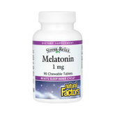 Natural Factors, Stress-Relax, Melatonin, 1 Mg, 90 Chewable Tablets