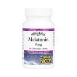 Natural Factors, Stress-Relax, Melatonin, 3 Mg, 90 Chewable Tablets