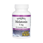 Natural Factors, Stress-Relax, Melatonin, 5 Mg, 90 Chewable Tablets