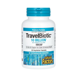 Natural Factors, Travel Biotic, BB536, 10 Billion, 60 Vegetarian Capsules