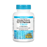 Natural Factors, Ultimate Probiotic, 12/12 Formula, 12 Billion CFU, 120 Vegetarian Capsules