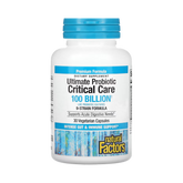 Natural Factors, Ultimate Probiotic, Critical Care, 100 Billion CFU, 30 Vegetarian Capsules