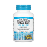 Natural Factors, Ultimate Probiotic, Critical Care, 100 Billion CFU, 30 Vegetarian Capsules