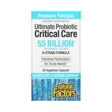 Natural Factors, Ultimate Probiotic, Critical Care, 55 Billion, 30 Vegetarian Capsules