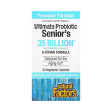 Natural Factors, Ultimate Probiotic, Senior's, 35 Billion CFUs, 30 Vegetarian Capsules