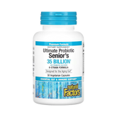 Natural Factors, Ultimate Probiotic, Senior's, 35 Billion CFUs, 30 Vegetarian Capsules