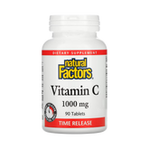 Natural Factors, Vitamin C, Time Release, 1,000 Mg, 90 Tablets