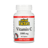 Natural Factors, Vitamin C, Time Release, 1,000 Mg, 90 Tablets