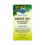 Natural Factors, Whole Earth & Sea, Men's 50+ Multivitamin & Mineral, 60 Tablets