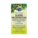 Natural Factors, Whole Earth & Sea, Super Mushroom, 60 Vegetarian Capsules