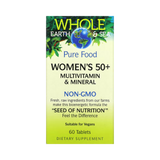 Natural Factors, Whole Earth & Sea, Women's 50+ Multivitamin & Mineral, 60 Tablets