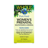 Natural Factors, Whole Earth & Sea, Women's Prenatal Multivitamin & Mineral, 60 Tablets
