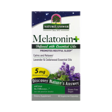 Nature's Answer - Melatonin+, 5 mg, 60 Vegetarian Capsules