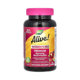 Nature's Way, Alive! Women’s 50+ Premium Gummies Multivitamin, 75 Gummies