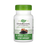 Nature's Way, Activated Charcoal, 100 Capsules