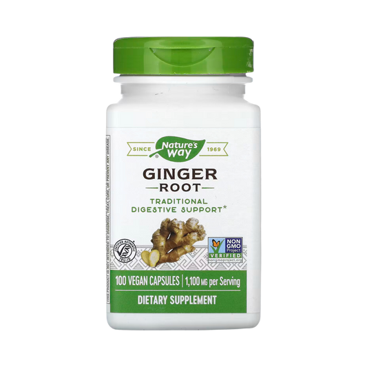Nature's Way, Ginger Root, 100 Capsules